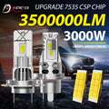 3000W H4 H7 LED CANBUS Light Mini Head Lamp 1:1 Size Wireless H7 Car LED Headlight Bulbs E