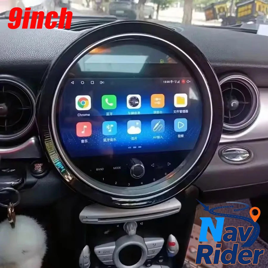 Android Screen Car LCD Dashboard Cluster For BMW Mini One Cooper R55 R56 Peaceman Clubman
