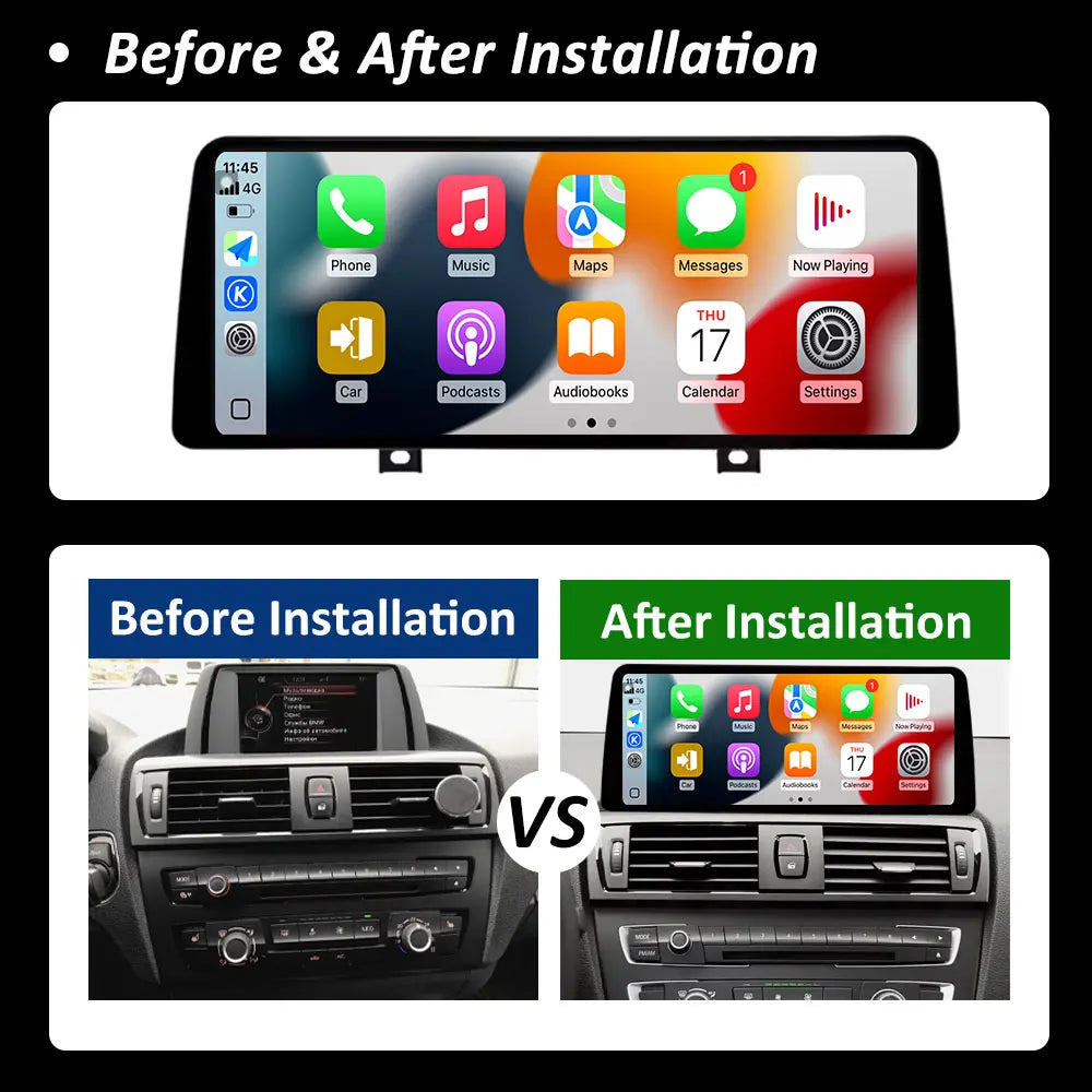 for BMW 1 Series F20 F21 2012 2013 2014 2015 2016 NBT System DSP Stereo Carplay Car Video  | AUTOKITSHOP