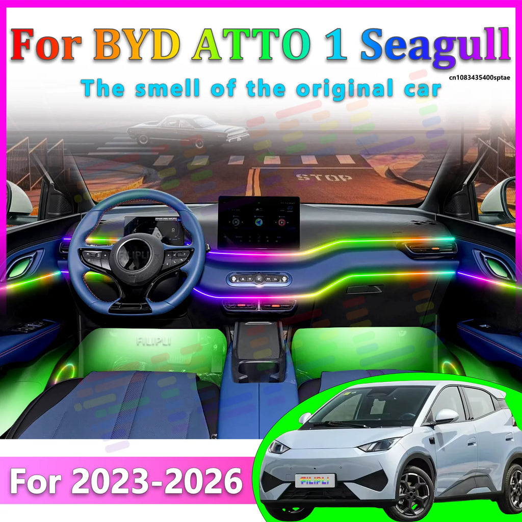 RGB - Ambient Light - for BYD - Car Interior Lighting | AUTOKITSHOP