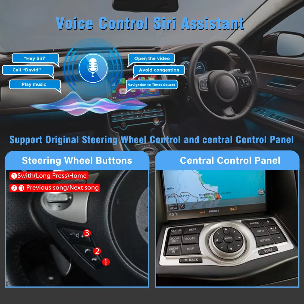 RGB - Ambient Light - for Nissan 2010-2019 - Car Interior Lighting