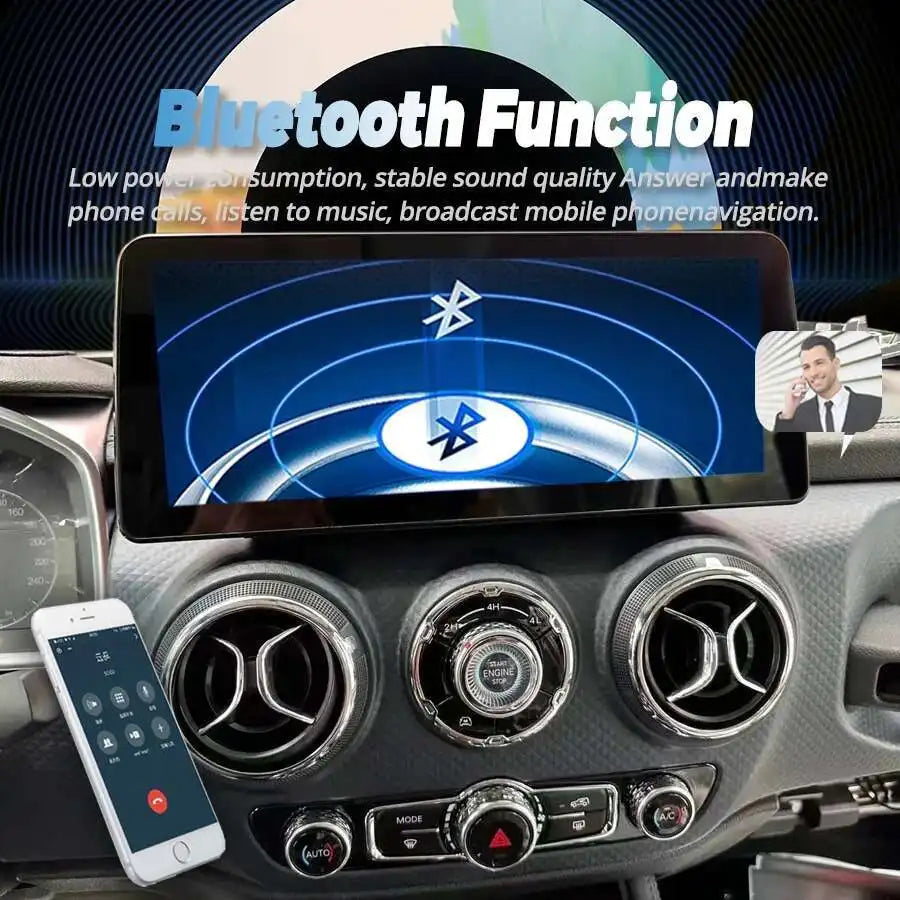 12.3inch Carplay 256GB Android 14 For Baic BJ40 2018 - 2023 Car Radio Multimedia Video Pla
