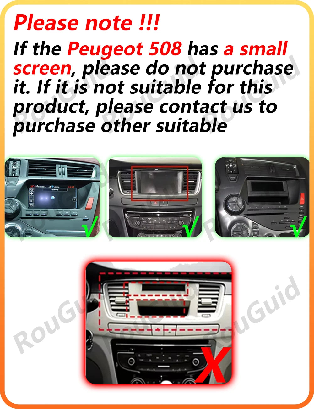 Car Radio Android 16 Carplay For Peugeot 508 508SW For Citroen DS 5 DS5 2001 - 2018 Multim | AUTOKITSHOP