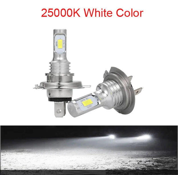 2Pcs 20000LM H7 H4 H8 H11 LED Headlight 9005 HB3 9006 HB4 CSP LED Headlamp Bulb 120W Turbo Auto Lamp 6000K 12V