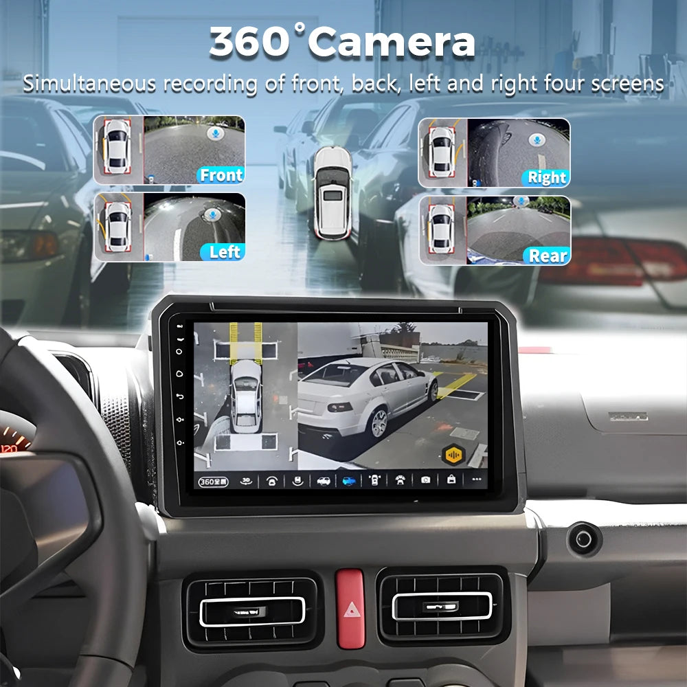 Qualcomm Android 16 Carplay Auto Car Radio For Suzuki Jimny 2018 2019 2020 Multimedia Vide