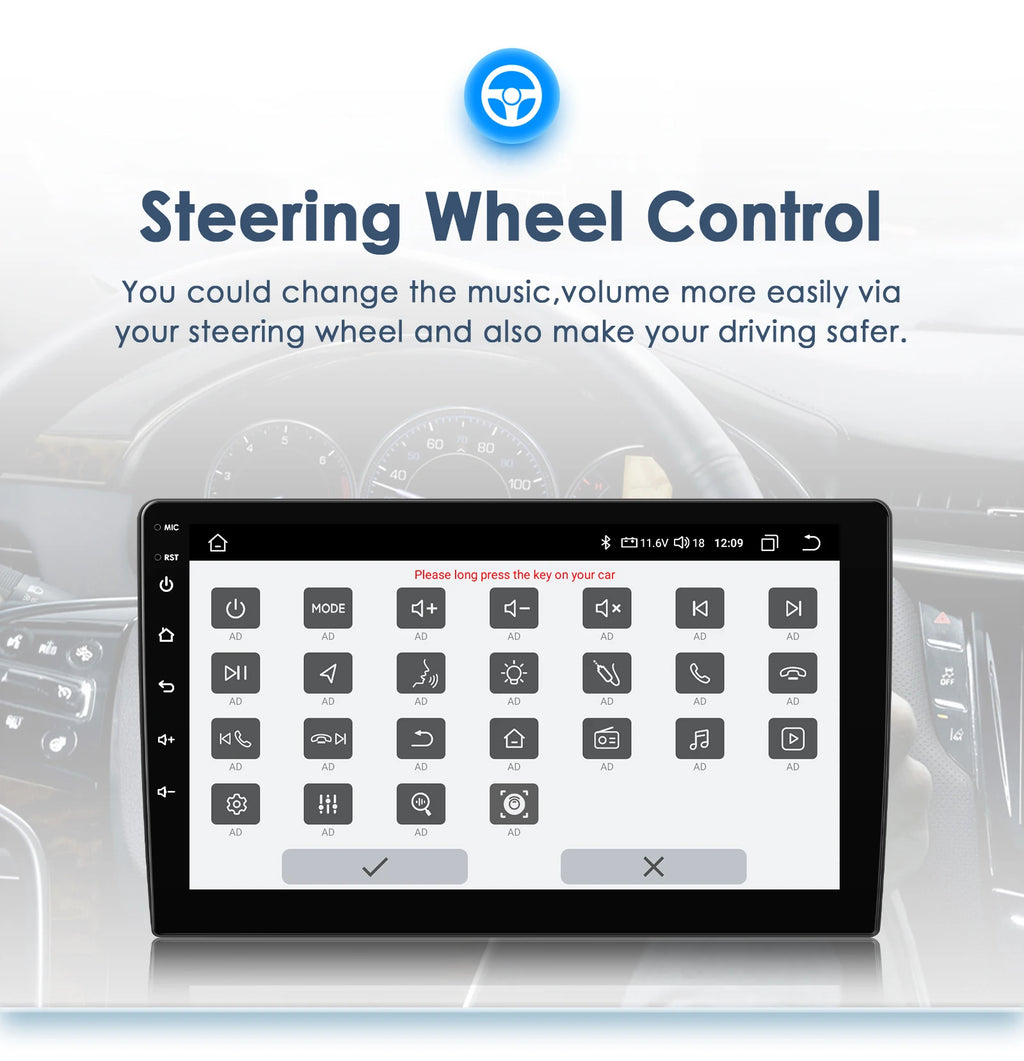Android 14 for Volkswagen VW Beetle A5 2011 - 2019 Wireless Carplay Android Auto multimedi