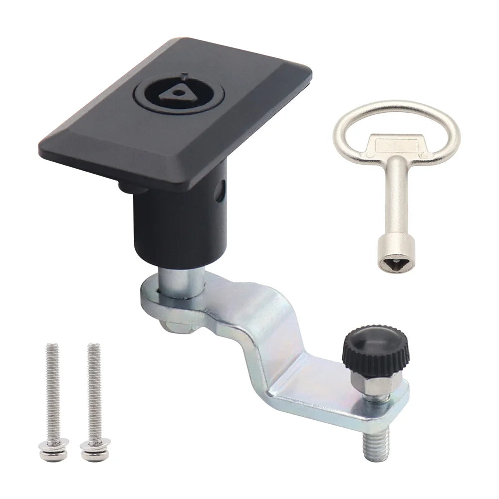Anti-theft Handle Latch Lock With Key For Camper RV Yachts Engineering Vehicles