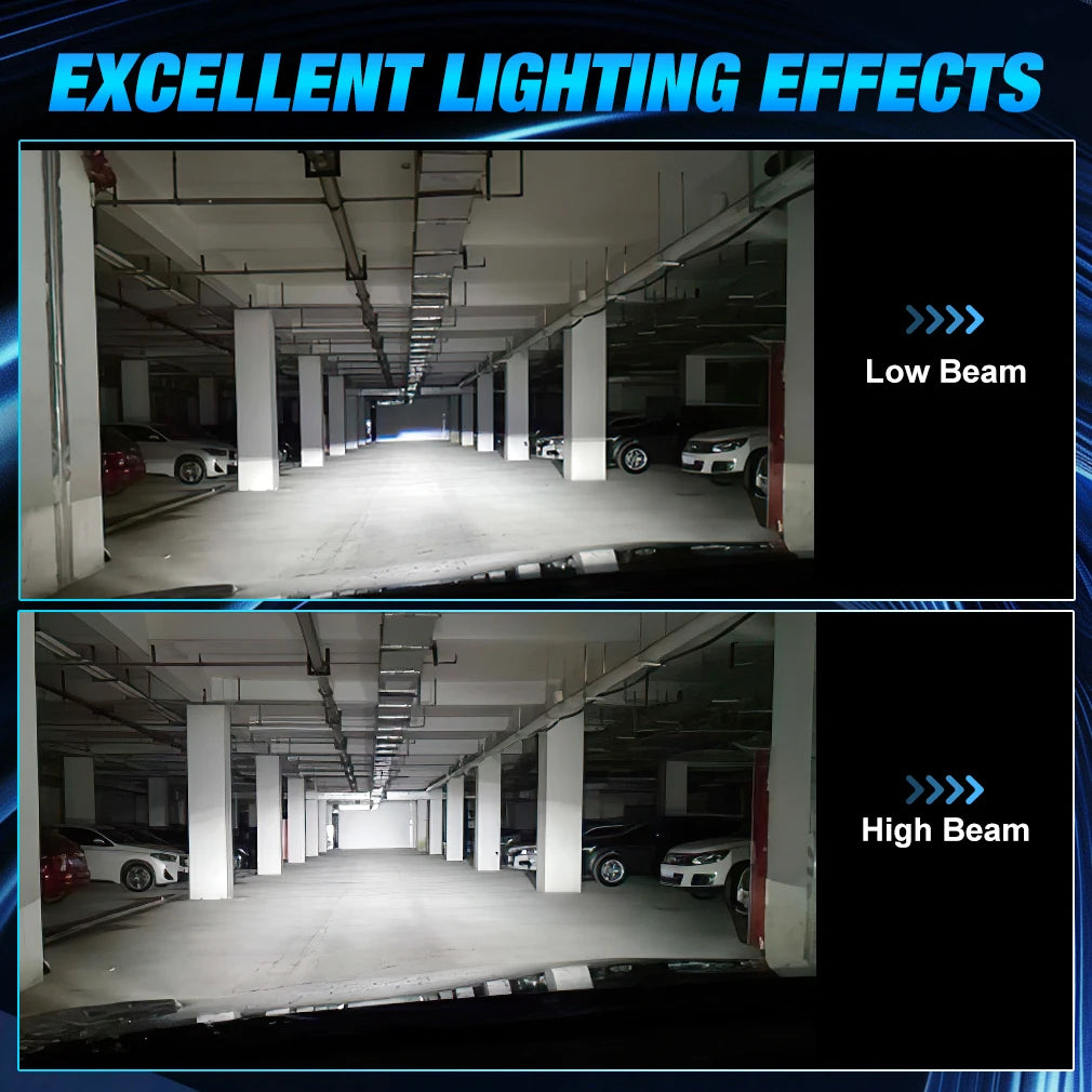 XSTORM H1 LED Lights Bulbs Canbus 60000LM 100w H3 H7 LED Headlight With Fan H1 Turbo Lamps