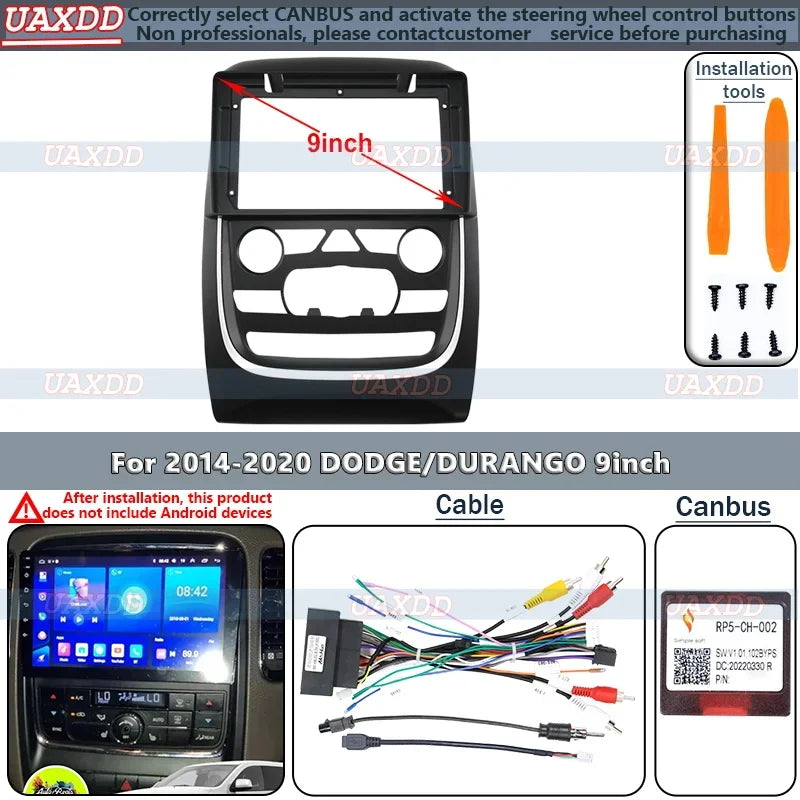 LED Interior Light Kit for DODGE 2014-2020 - Canbus Error-Free Interior Bulbs