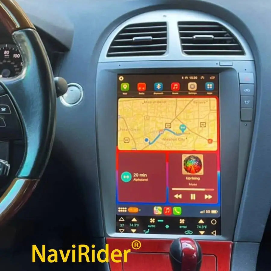 12.1inch Android15 Screen For Lexus ES240 ES350 ES300 2006-2012 Stereo GPS Navigation Car  | AUTOKITSHOP