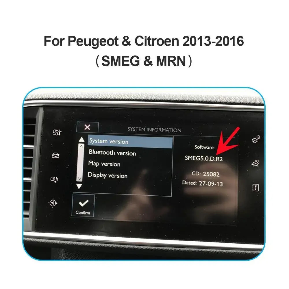 Upgrade Wireless Carplay Android Car Retrofit Decoder Module Kit for Peugeot Citroen Picas