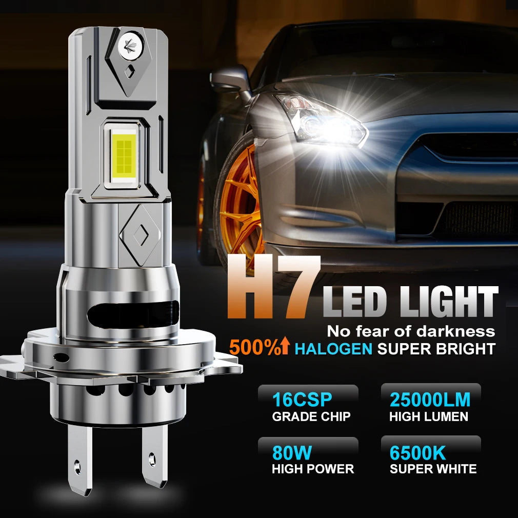 XSTORM H7 LED Headlight 9006 9005 Led Headlight Canbus H11 Light Bulbs for Car 12V 160W He