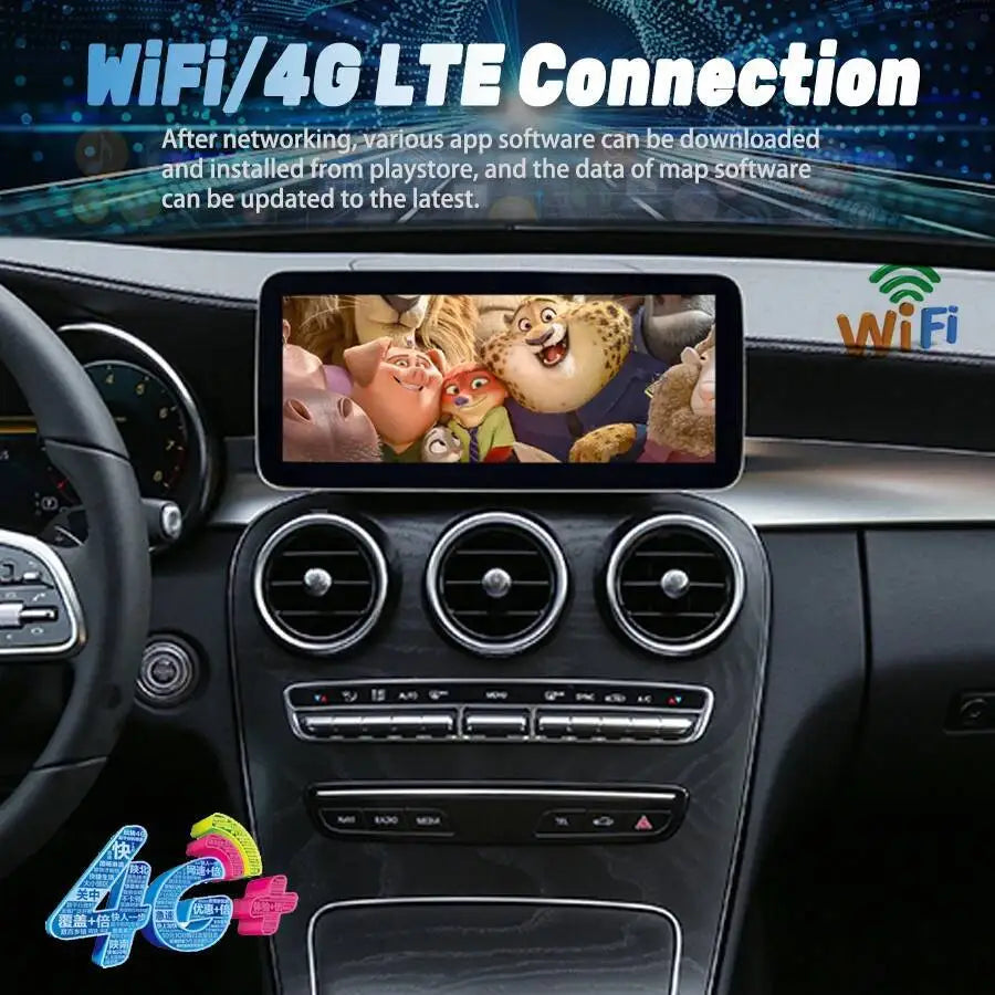 RGB - Ambient Light - for CCLASS C260 C180 - Car Interior Lighting | AUTOKITSHOP