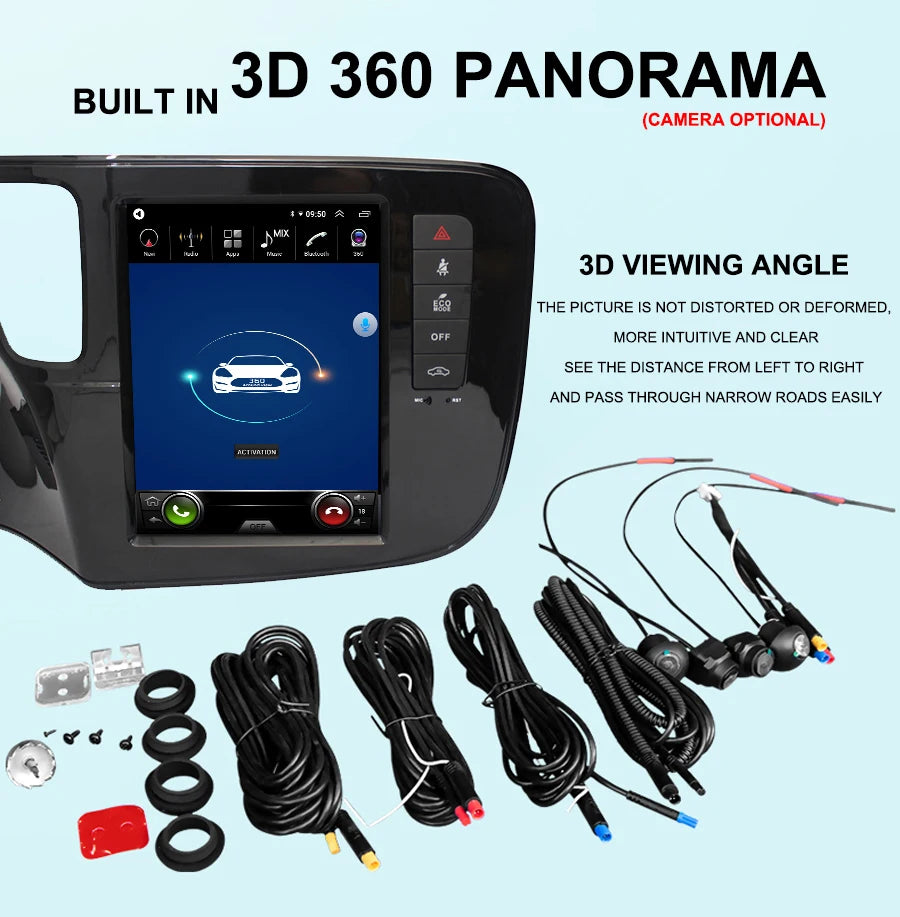 For MITSUBISHI Outlander 2017 2018 Touch Screen Android 14 GPS Multimedia Navigation Video | AUTOKITSHOP