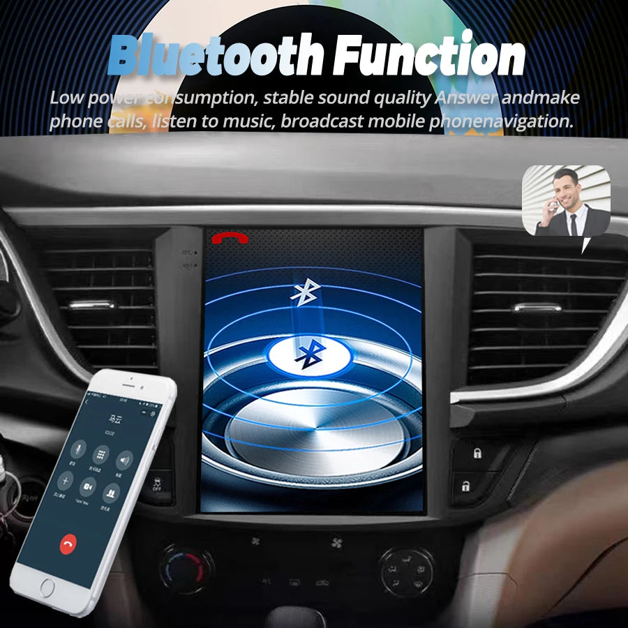 GPS Android 15 Car Radio For Buick Excelle 2015-2019 Car Multimedia Video Player Head Unit