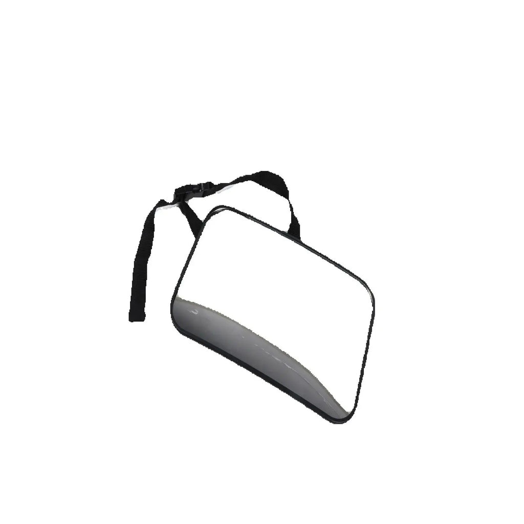 Square Black Children's Seat Reverse Observation Mirror 23.5*15cm Acrylic Mirror For Car A