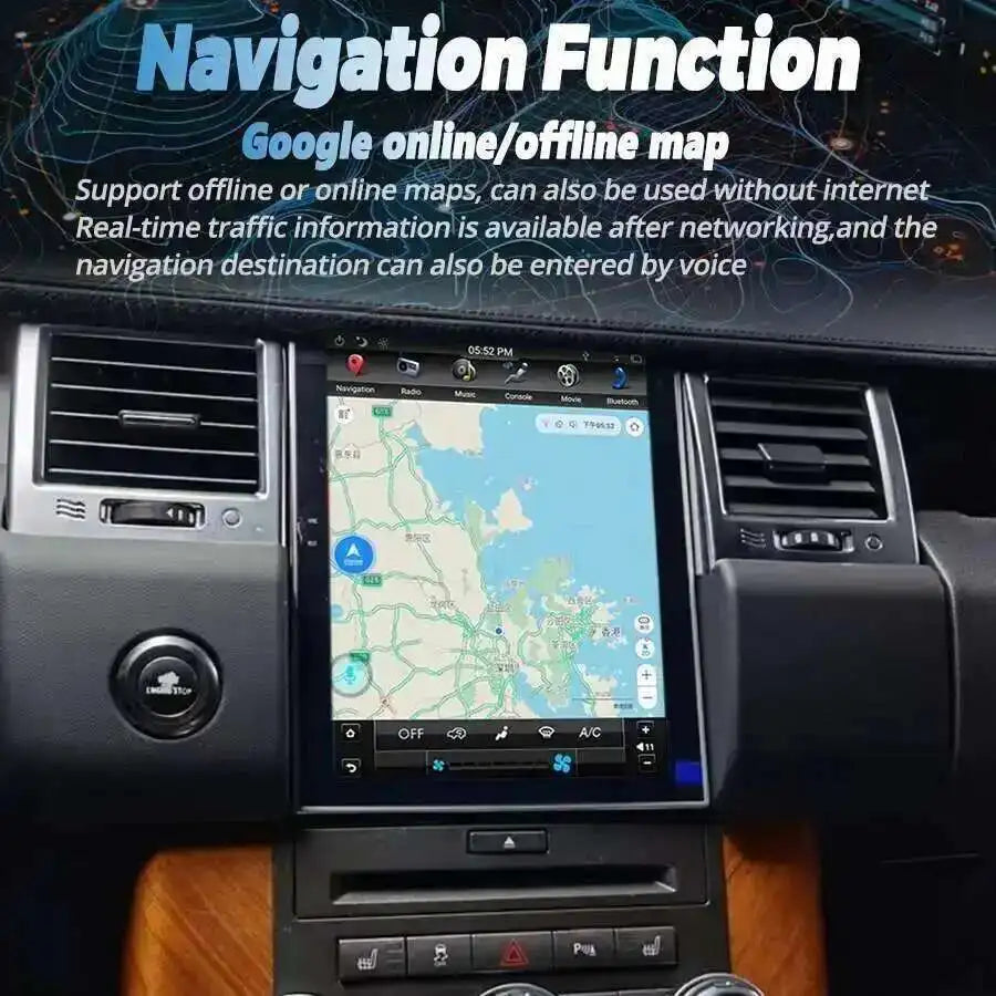 Dual System Android 15 Touch Screen For Land Rover Range Rover Sport 2013 2010 GPS Navigat | AUTOKITSHOP