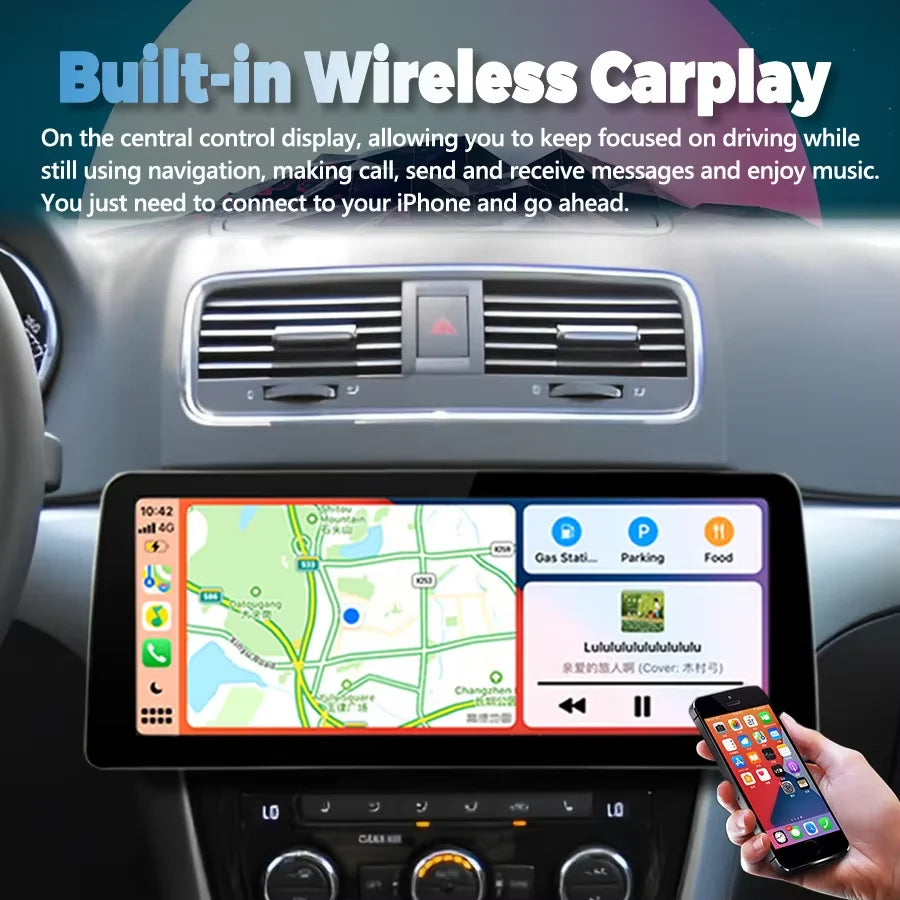 12.3inch Android 14 Screen Car Video Player 2Din Radio Stereo For Skoda Yeti 2013 2014 - 2