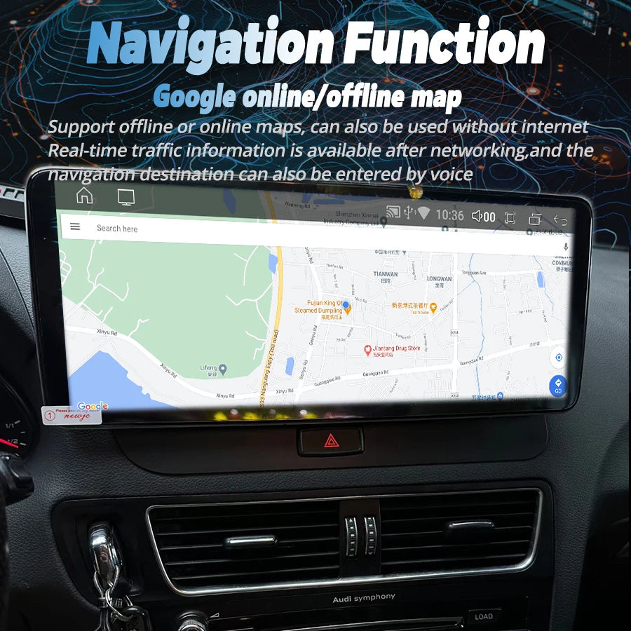 RGB - Ambient Light - for Audi Q5 A4 2009-2017 - App Control - Car Interior Lighting