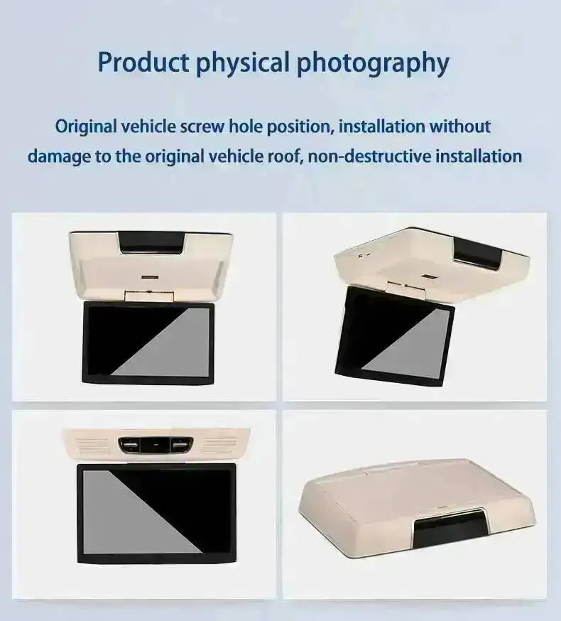For Mercedes Benz V260 V260L V Class Roof Screen Remote Control Ceiling Monitor Android Mu