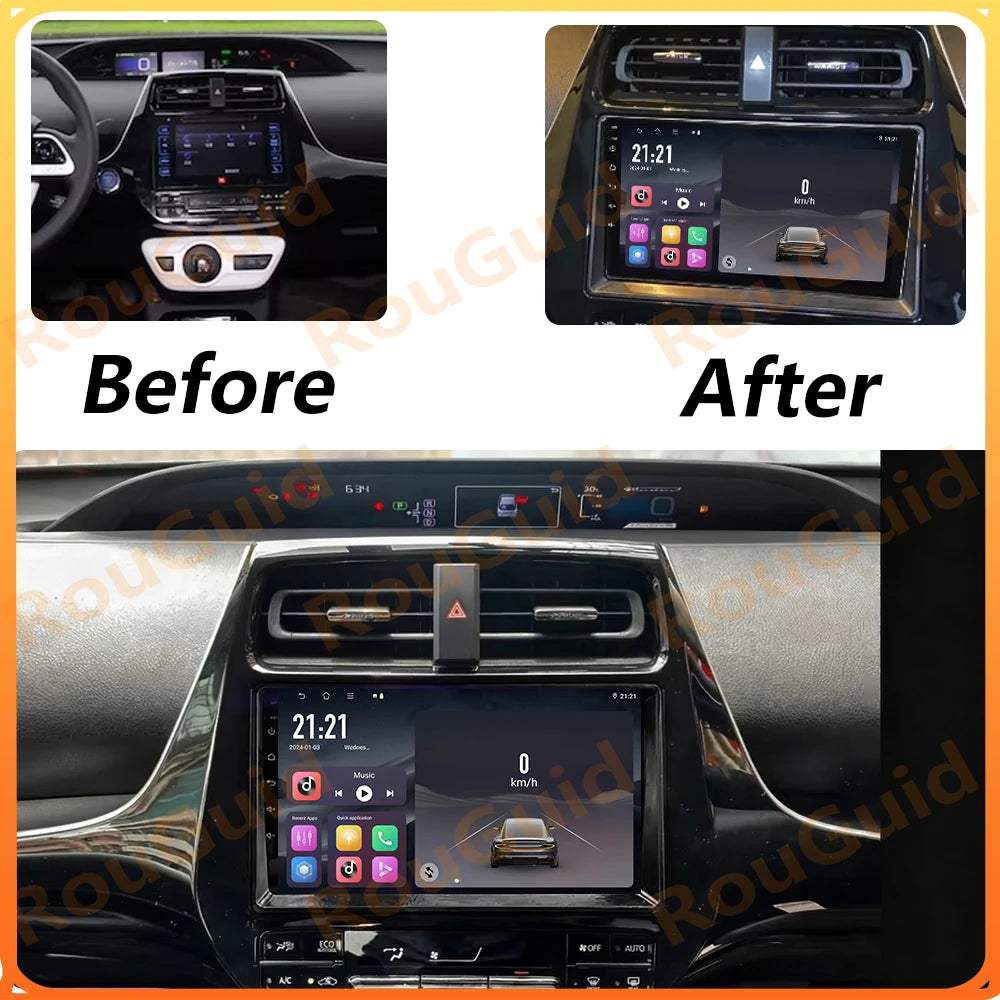 Android 16 Car Radio Auto For Toyota Camry 8 XV 70 2017 2018 2019 2020 Video Multimedia Pl | AUTOKITSHOP