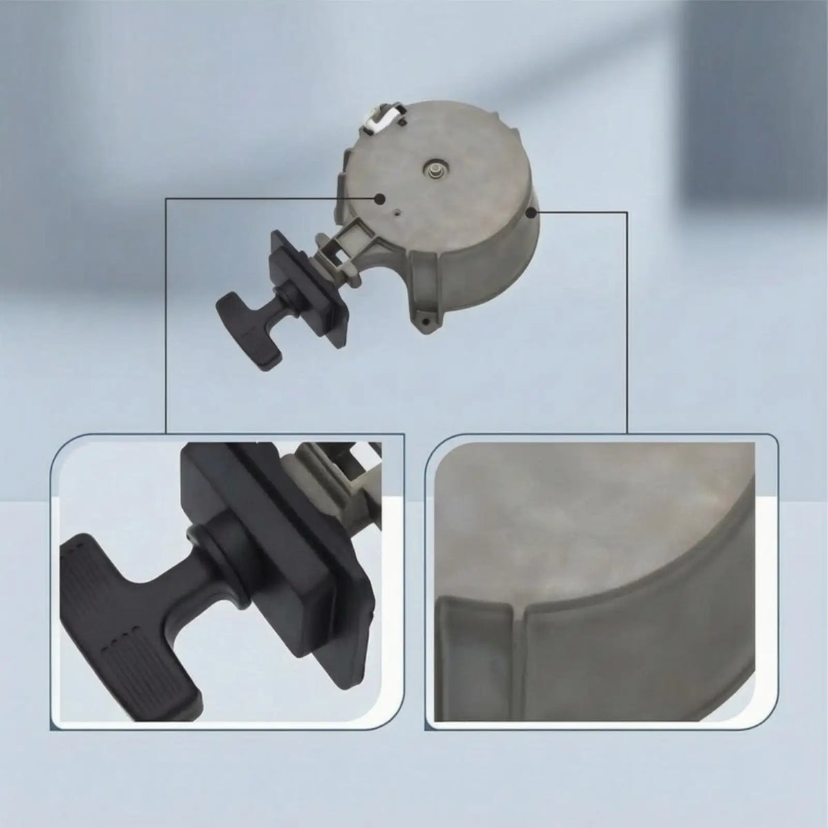 Starter Assembly Mechanical Manual Starter Pull Starter Manual for Mechanics - Automotive LED Light