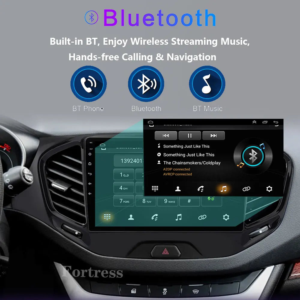 Carplay Android Auto Car Radio For LADA Vesta 2015 - 2022 Auto Multimidia Video Player QLE