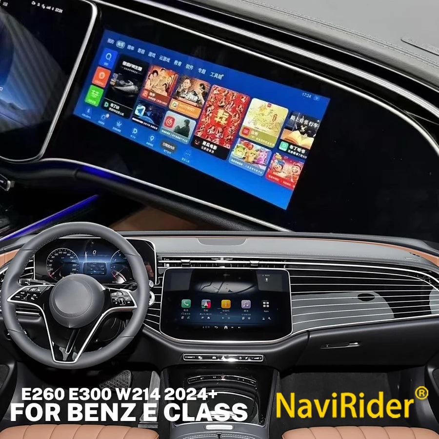 Co Pilot Entertainment Head Unit For Mercedes Benz E Class E260 E300 W214 2024 Car Android