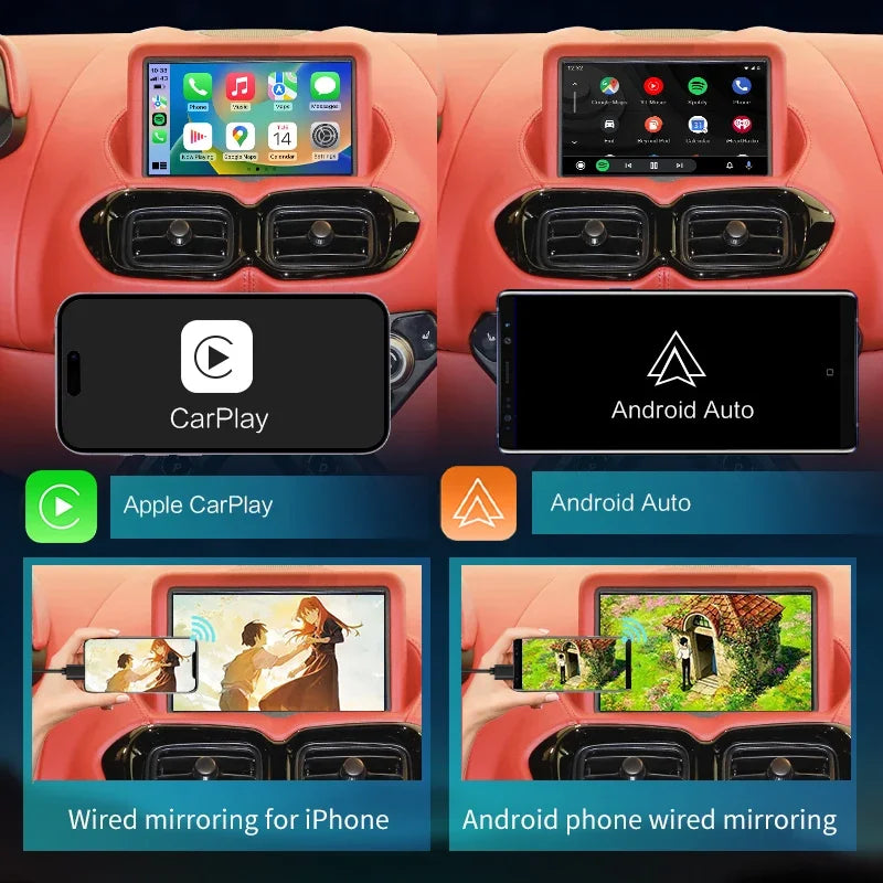 Car Smart Box Wireless ios Carplay Android Auto For Aston Martin Vantage V8/V12 2018-2023