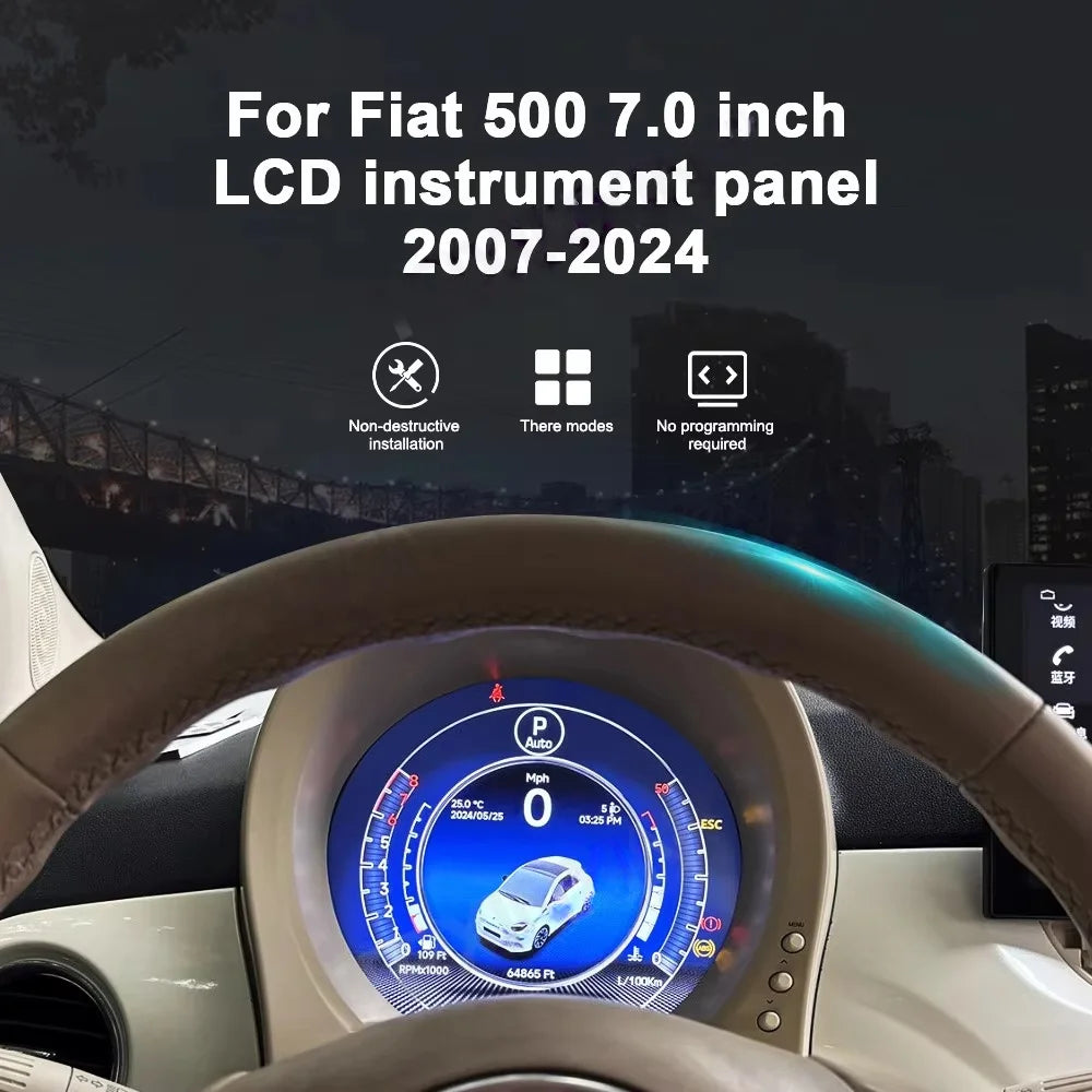 LED Interior Light Kit for Fiat 2007-2024 - Canbus Error-Free Interior Bulbs