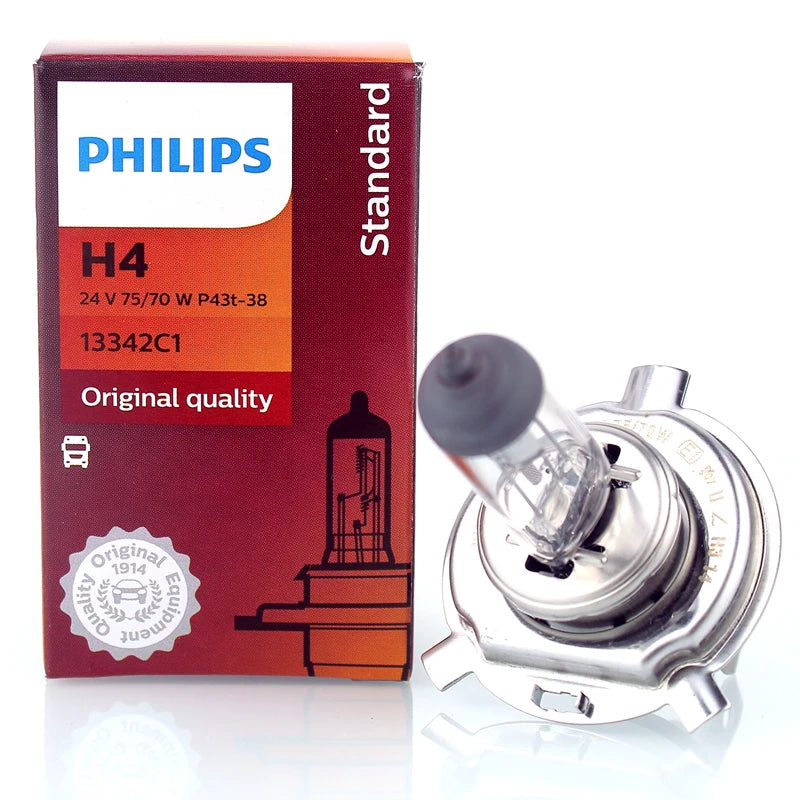 Philips 24V Truck Headlight Bulb H4 24V 70W P43t-38 13342C1 Original quality