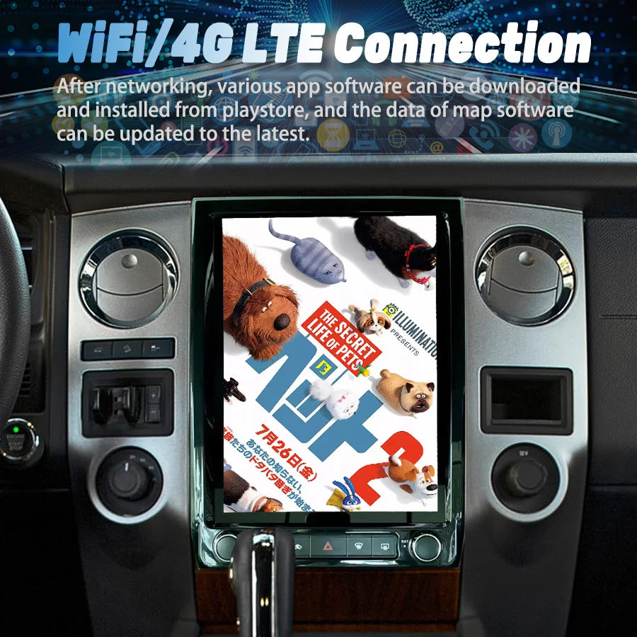 Car Android Radio For Ford Expedition 2015 2016 2017 GPS Navigation Multimedia Head Unit V | AUTOKITSHOP