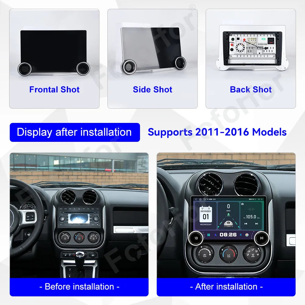 Android 15 Advanced Luxury HD Touch Display 11.5 Inch Wireless CarPlay GPS Navi Stereo Hea