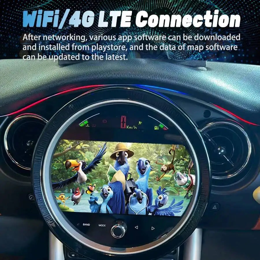9inch GPS Video Stereo Multimedia For BMW MINI Cooper R50 R52 2003-2007 NBT EVO Car Radio