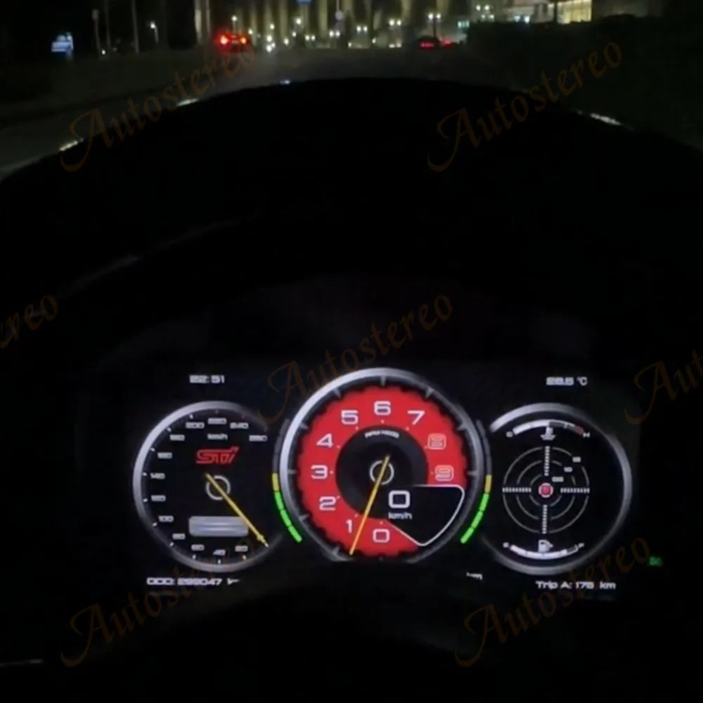 M Sport Carplay For Honda Fit 2014-2020 Car Digital Cluster Virtual Cockpit Car Multimedia