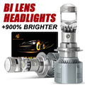 H7 H4 H11 LED Projector Lens Headlight H8 9005 HB3 9006 HB4 Car Bulb 6000K Canbus Turbo Hi