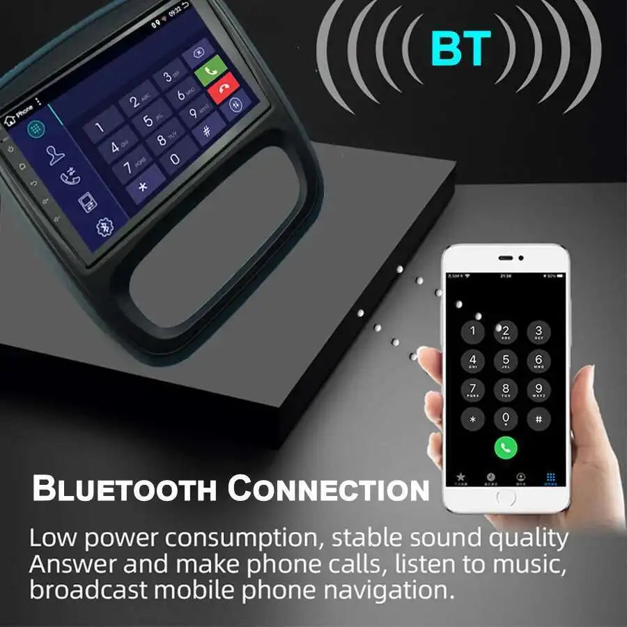 Car Radio Navigation GPS BT Multimedia For Opel Vivaro Android 14 2018 Renault Trafic III