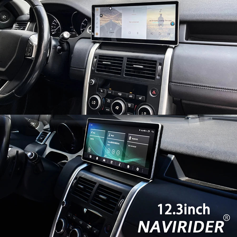 12.3" Navi Android 15 DSP Stereo For Land Rover Discovery Freelander 2015-2019 HU Car Mult