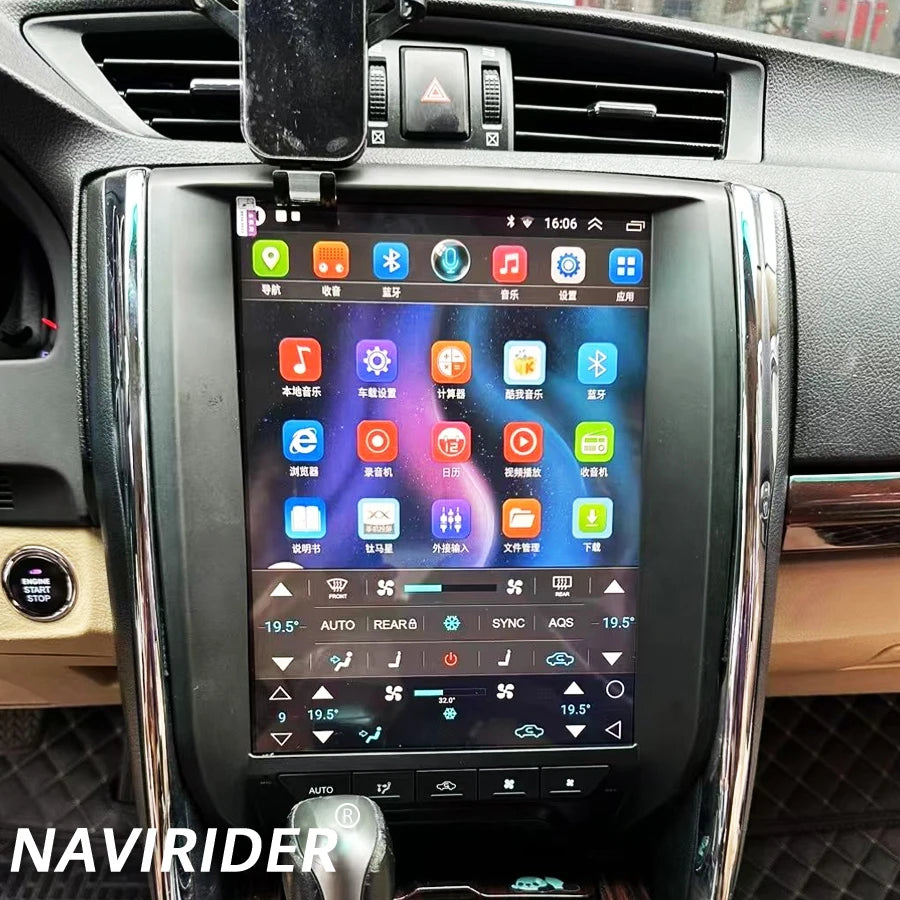 Car Multimedia Video Player For TOYOTA REIZ 2012-2025 BT Navi Carplay 12.1inch Built-in360