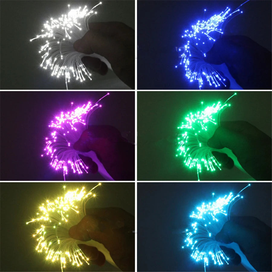 RF Remote Control Car Fiber Optic Lights 12V Star Ceiling Light with 60PCS 0.75mm 1.5m Fib