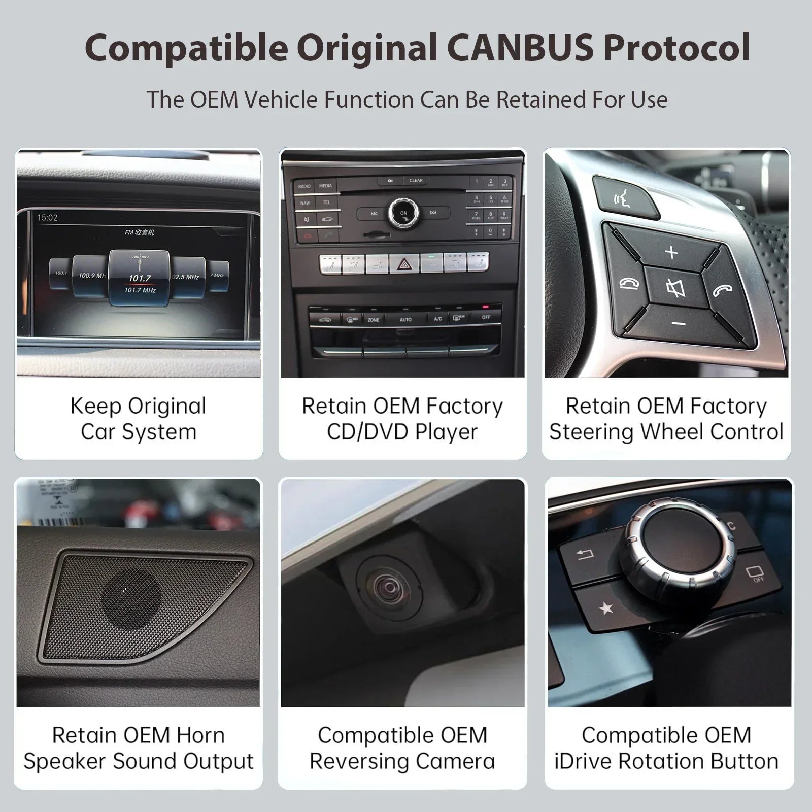 Wireless Carplay/Android Auto 12.3'' Touch screen Multimedia Radio Receiver for Mercedes B | AUTOKITSHOP