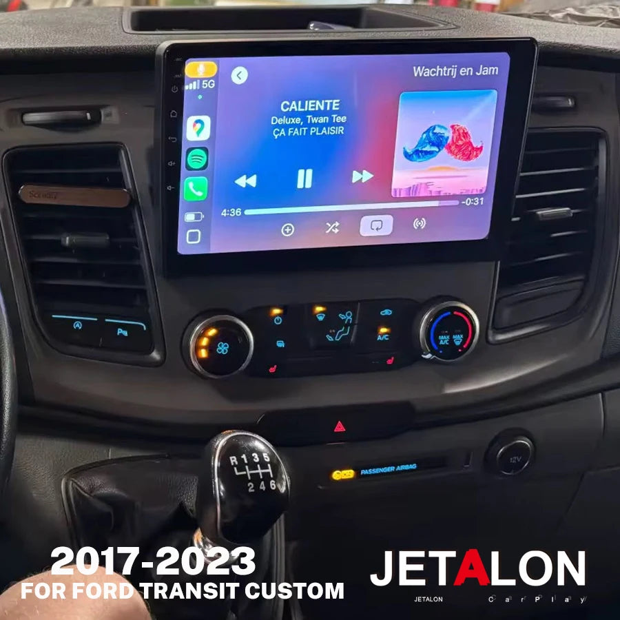 Android 15 Car Multimedia Video Player For Ford Transit Custom Van 2020 GPS 1Din Radio Aut