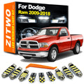 ZITWO 13Pcs For Dodge Ram 1500 2500 3500 4500 2009- 2016 2017 2018 Car LED Bulb  for Dodge 2009-2016 - Canbus LED Car Li
