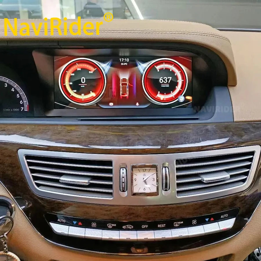 Android 14 For Benz S Class S250 S280 S320 S350 S400 S500 S600 W221 2005-2013 Car Auto Mul | AUTOKITSHOP