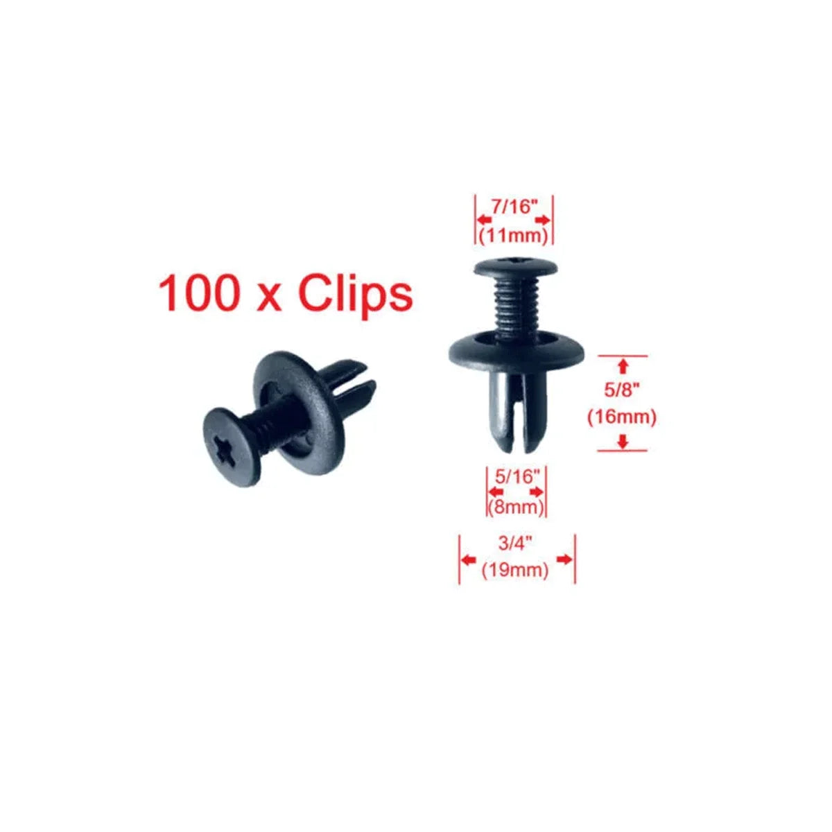Bumper Retainer Fender Fastener Clips 0G032-50037 For Rio Sedona Sephia Sorrento Niro Spec