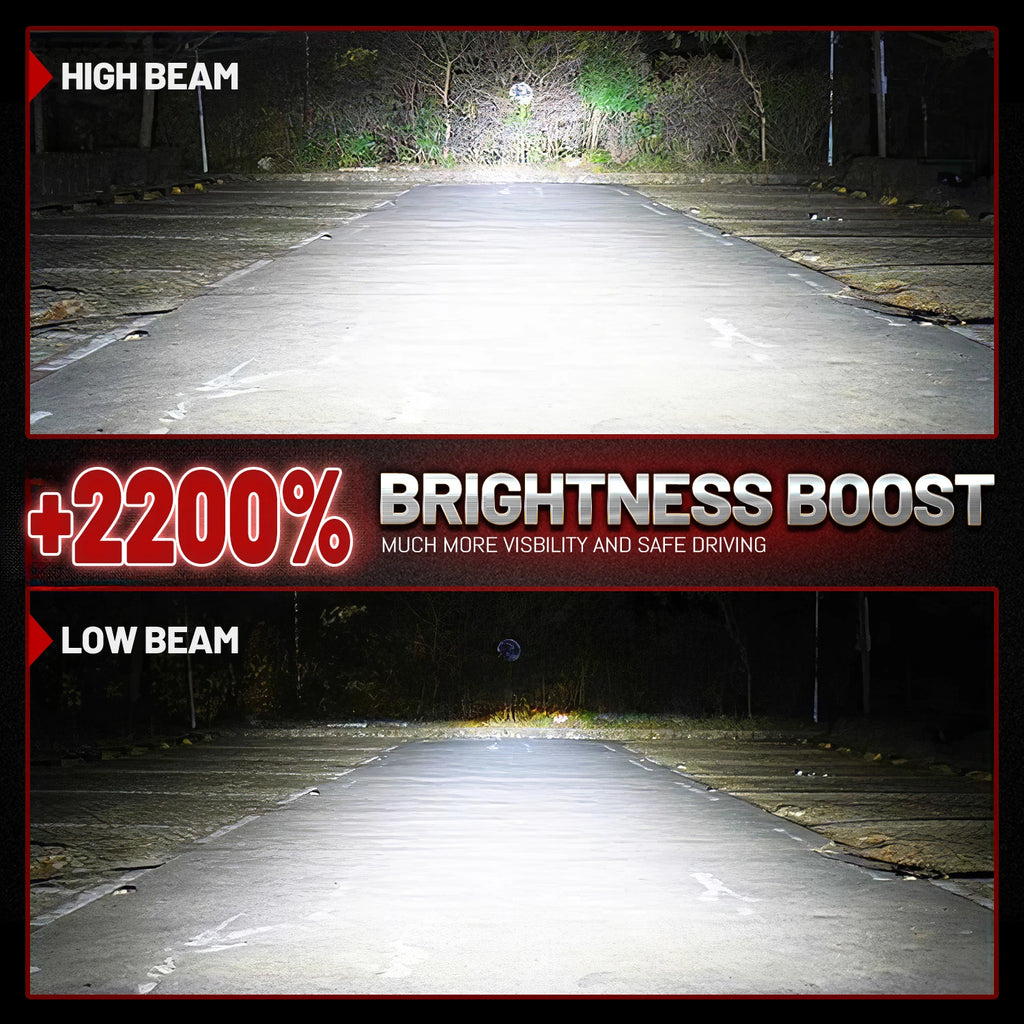 9800W 18800000LM Canbus H4 H7 H1 LED H8 H9 H11 9005 9006 9012 HB3 HB4 Car LED Headlight Au