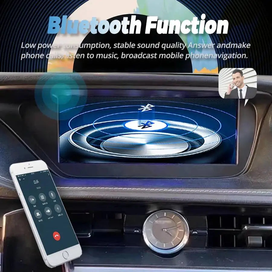 10.25" For Lexus ES ES200 ES300H ES250 ES350 2013-2017 Wireless Carplay Android Auto Car R