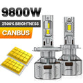 9800W H7 H4 H11 LED Headlight High Power Canbus H1 H8 9005 HB3 9006 HB4 9012 HIR2 Turbo La