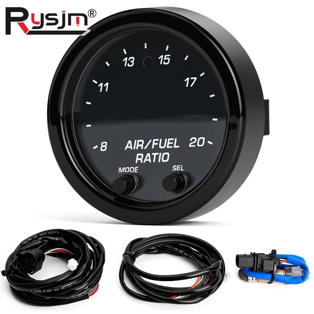 For 30-0300 X-Series AFR Wideband LSU 4.9 Lambda Meter Oxygen Sensor Controller Gauge Car 02 Air - Automotive LED Light