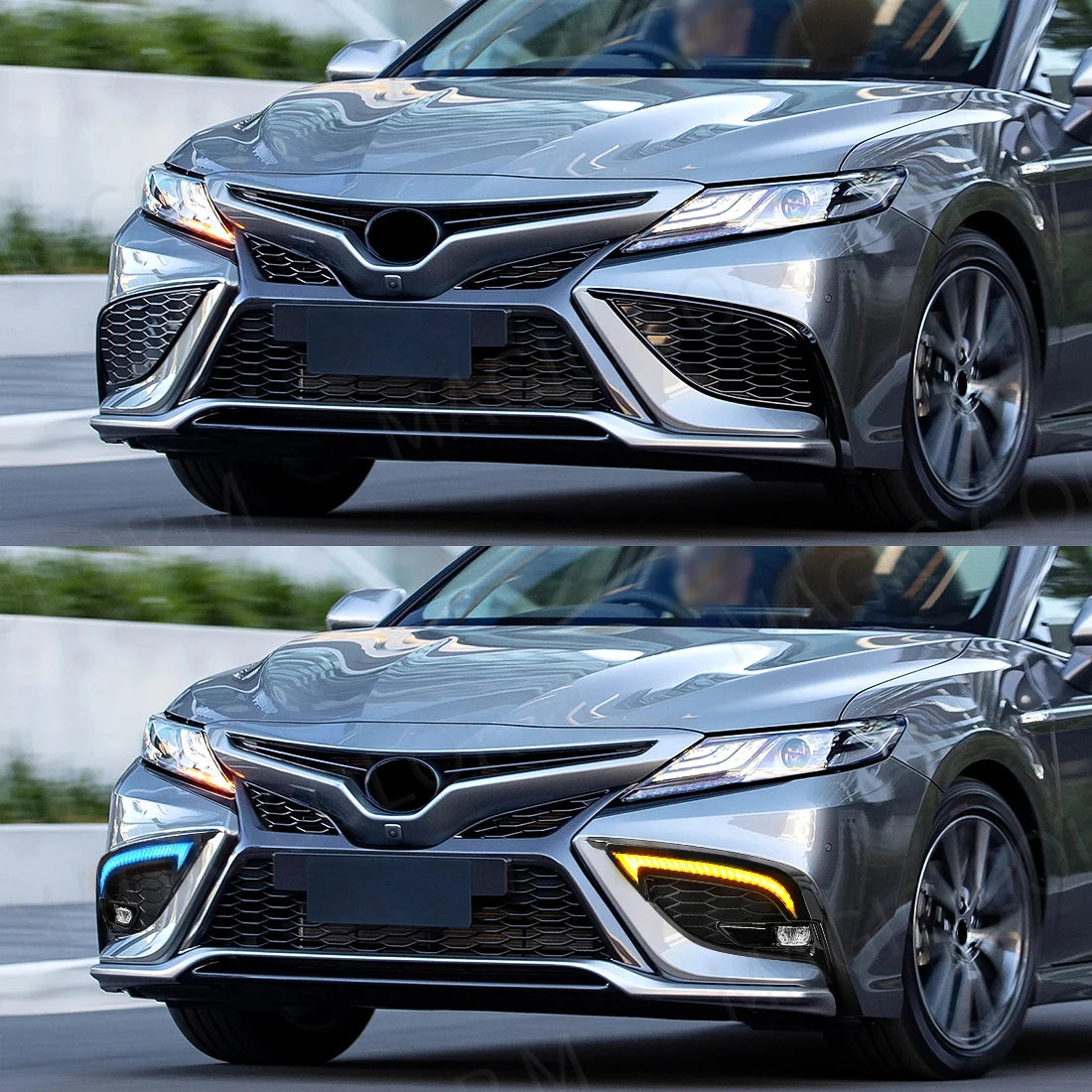 81482-06190 81481-06220 Led Fog Lights DRL Daylights for Toyota Camry 2021 2022 2023 Bumpe | AUTOKITSHOP